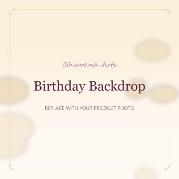 Birthday Backdrop – Bhuvana Arts placeholder